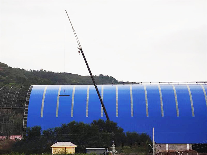 太仓煤棚网架工程